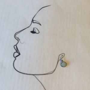 🏷 Anthropologie blue crystal drops